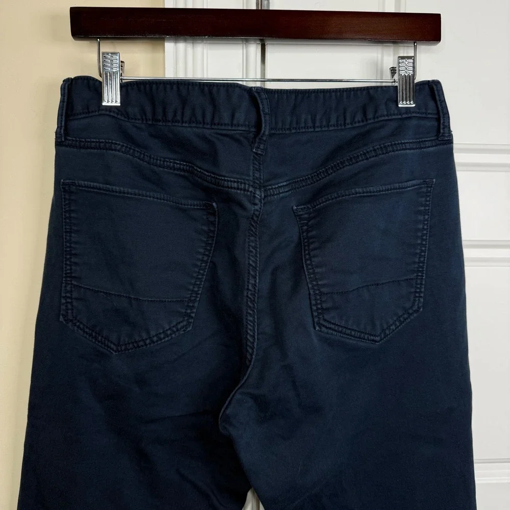 Banana Republic Travel Jean Mens 33/30 Preppy Navy Slim Fit Pants 629071 Stretch